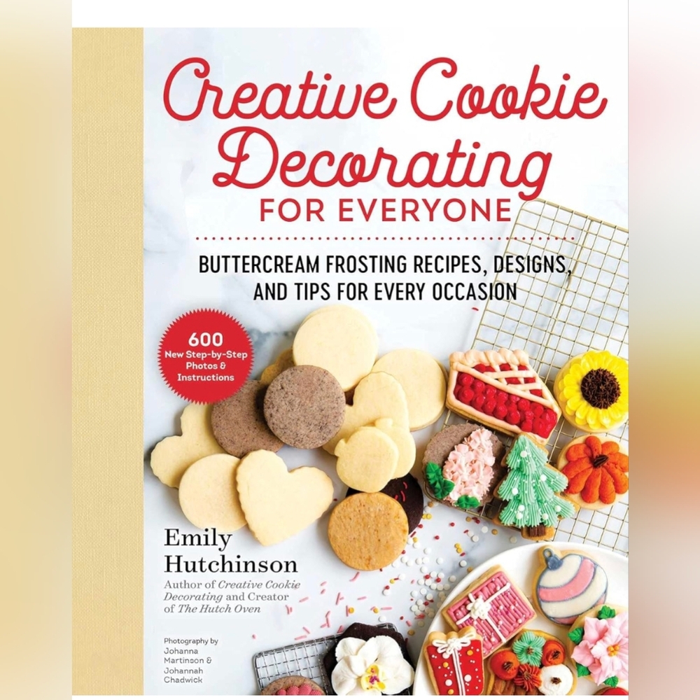 Creative Cookie Decorating for Everyone by - White & Red Cover. Brand New.